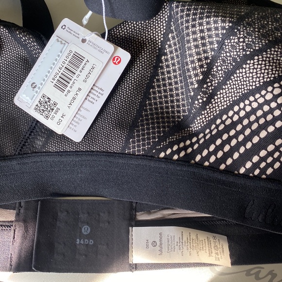 Awake to lace bra.. Lululemon DD34 NEW - Picture 6 of 10